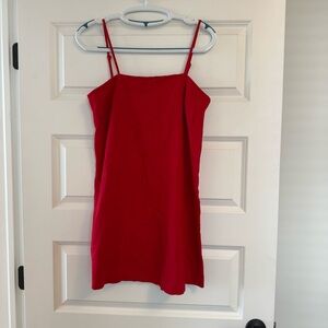 A new day linen shift dress